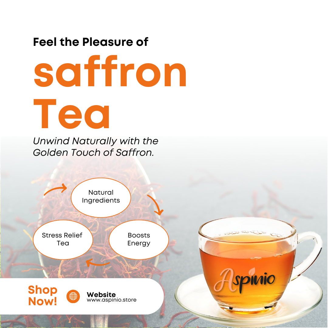 Premium Saffron Tea – 100% Natural Herbal Blend